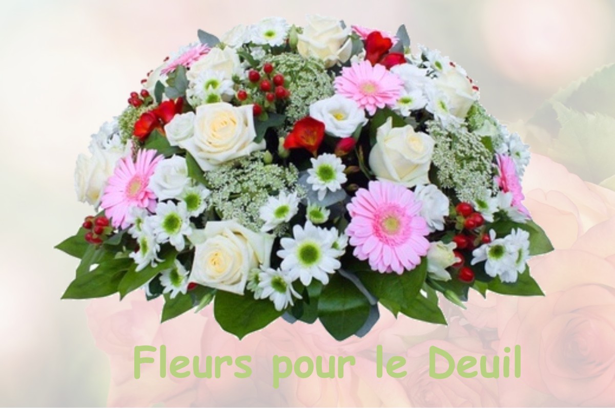 fleurs deuil TROIS-PALIS